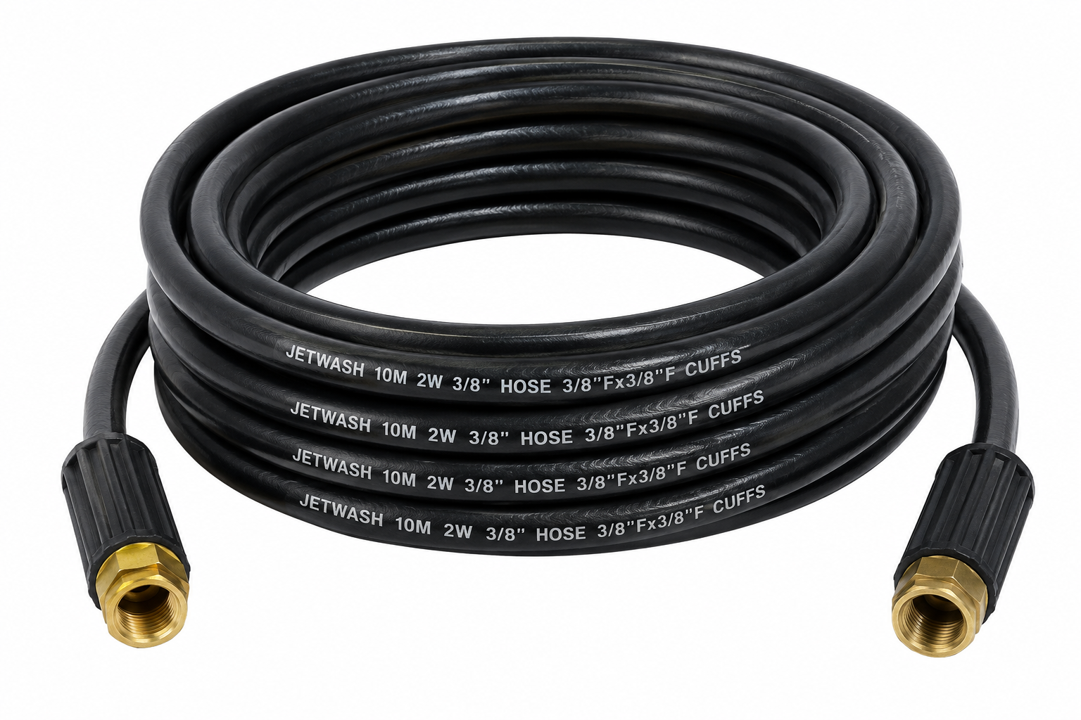 Jetwash.10M.2W.3/8.Hose.3/8Fx3/8F.Cuffs