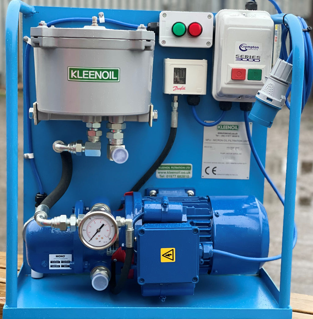 Kleenoil By-pass Filtration System MS1 Single Wall  - Oil purification system.