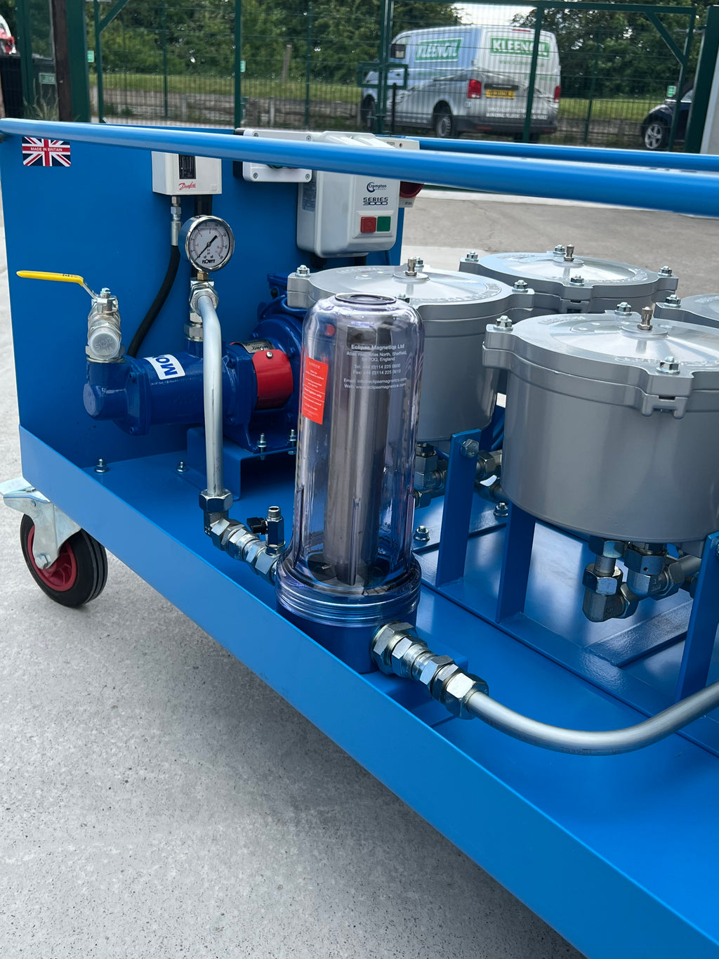 Kleenoil By-pass Filtration System MS6 - c/w Micromag M10 - Oil Filtration System