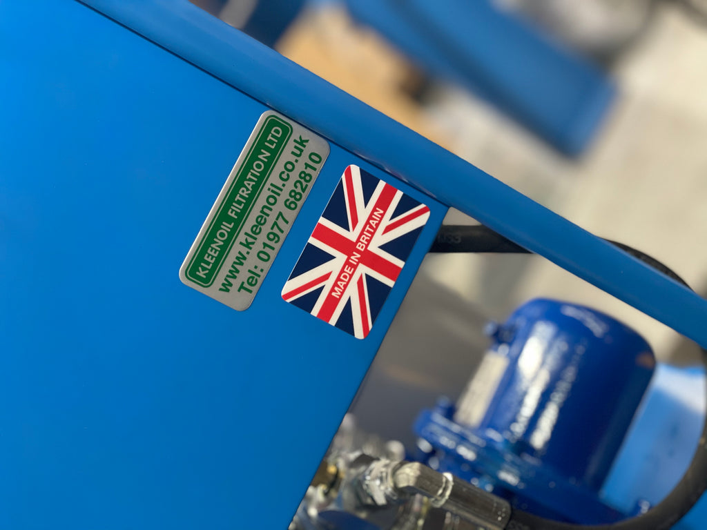 Kleenoil By-pass Filtration System MS2 - Portable Oil Filtration cart c/w M5 Micromag
