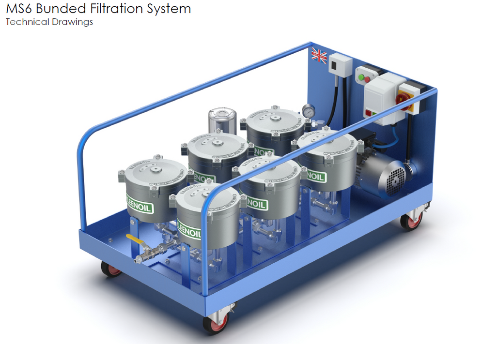 Kleenoil By-pass Filtration System MS6 - c/w Micromag M10 - Oil Filtration System