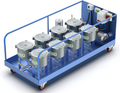 Kleenoil By-pass Filtration System MS8 - c/w Micromag M10 Oil purification cart.